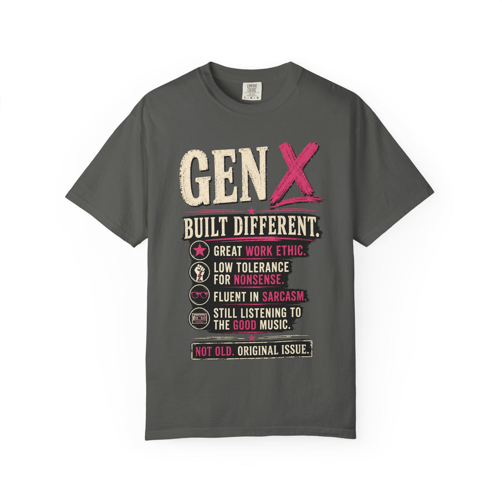 GEN X — BUILT DIFFERENT Tee