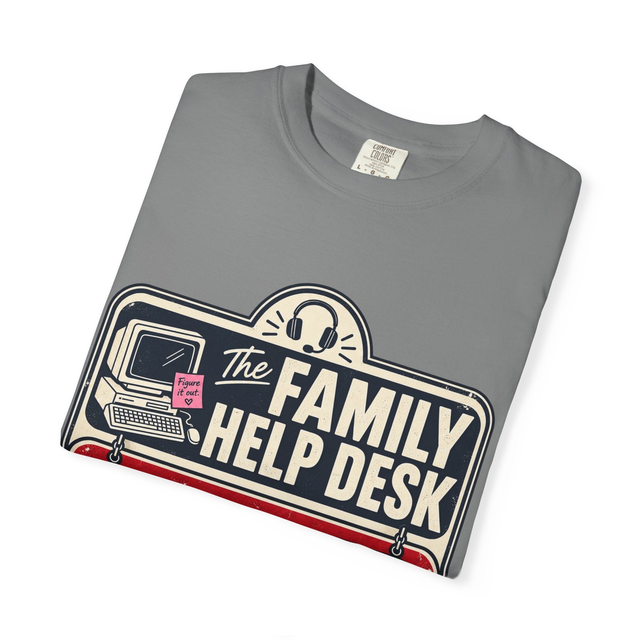 Family Help Desk Closed Tee
