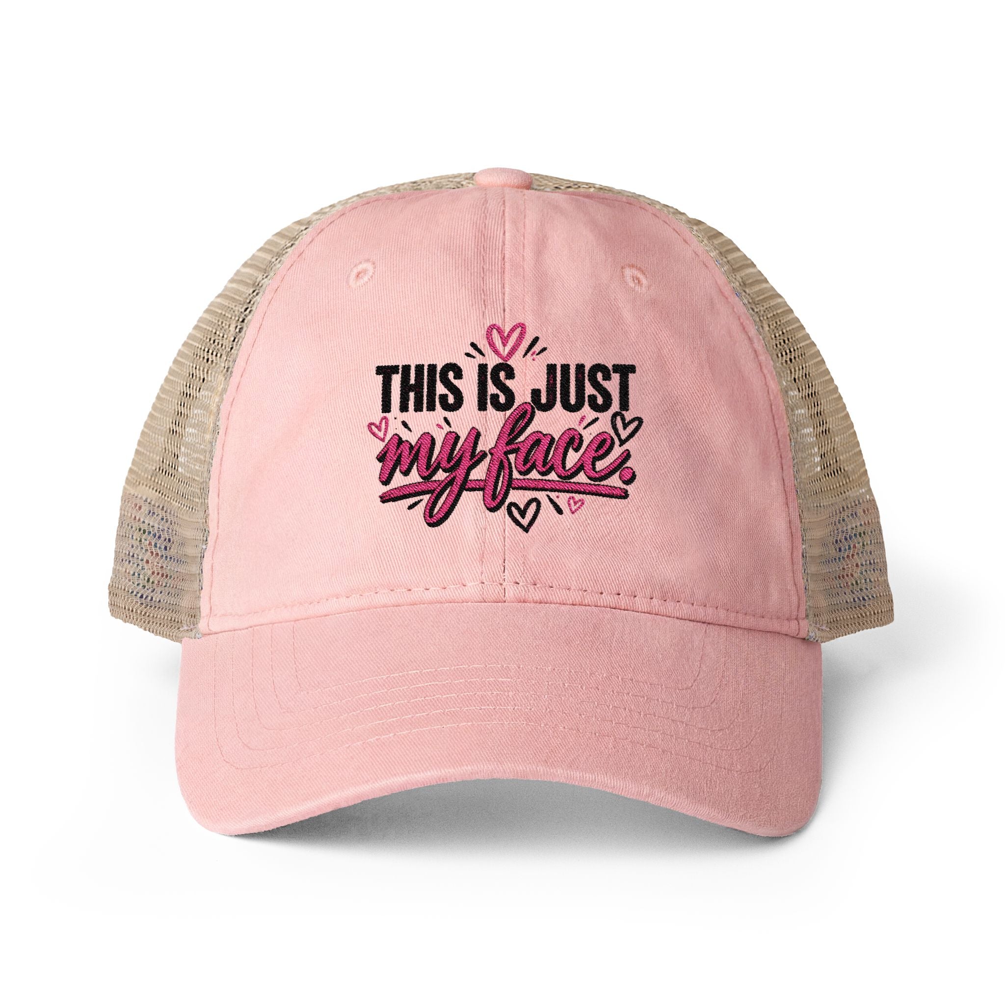 Women's Washed Mesh-Back Cap