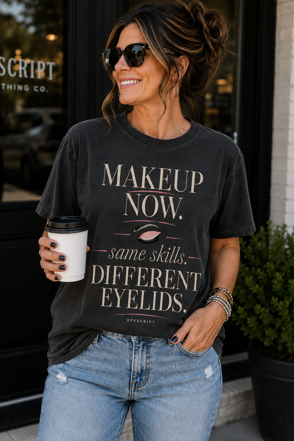 Makeup Now. Different Eyelids Tee
