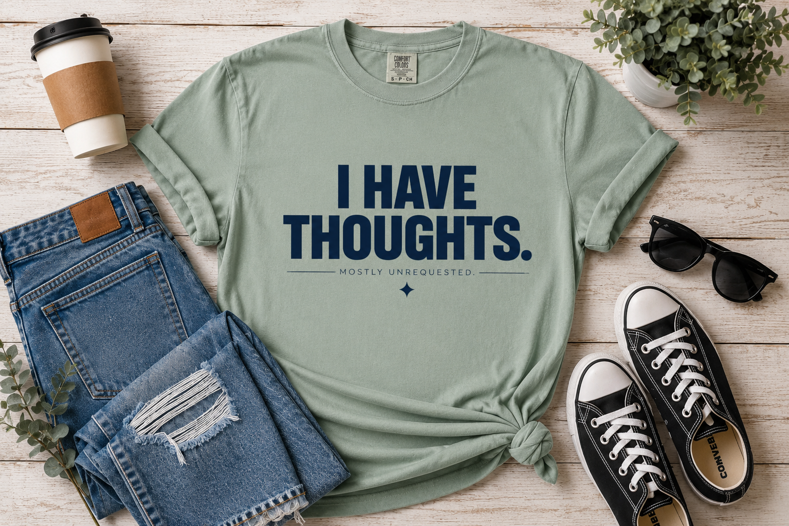 I Have Thoughts Tee