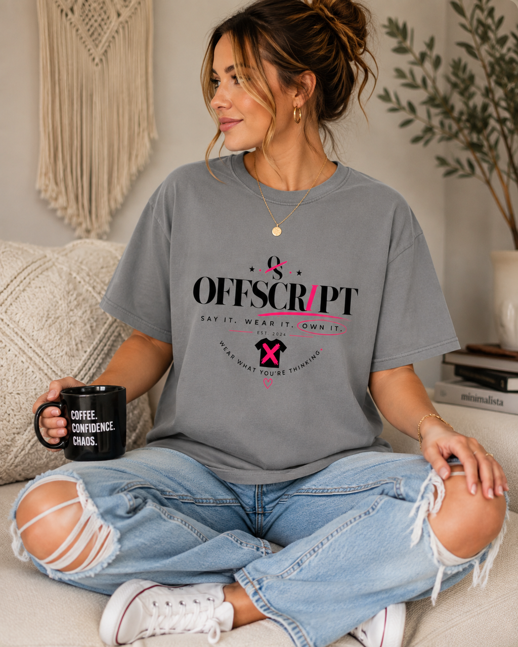 OffScript Signature Logo Tee