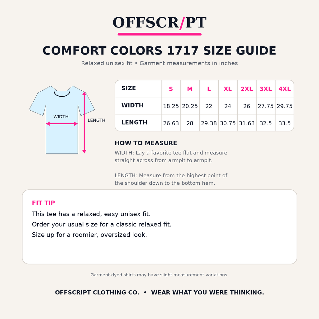 Say it. Wear it. Own it.