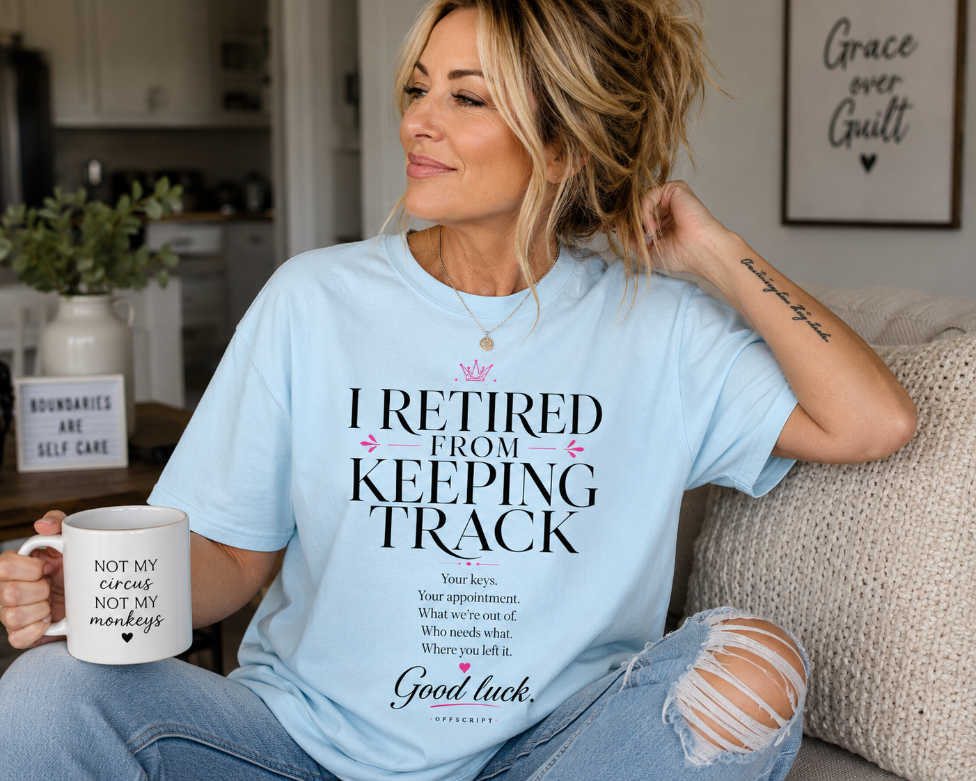 I Retired From Keeping Track Tee