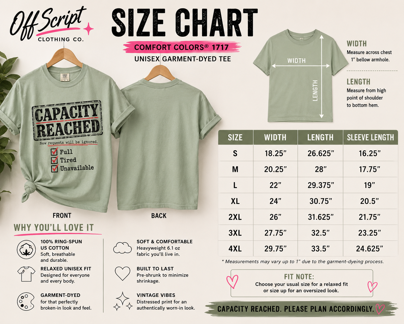 Capacity Reached Tee