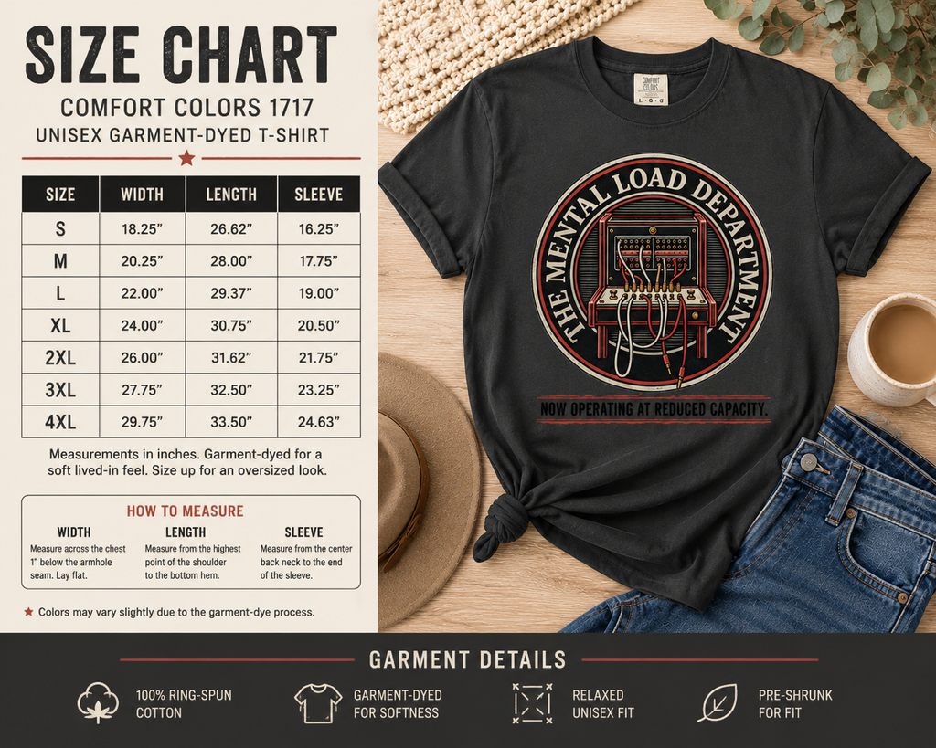 The Mental Load Department Tee