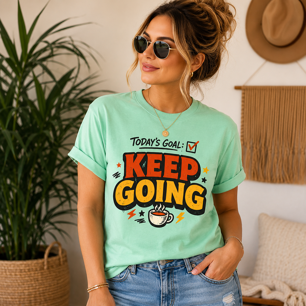 Today’s Goal: Keep Going Tee