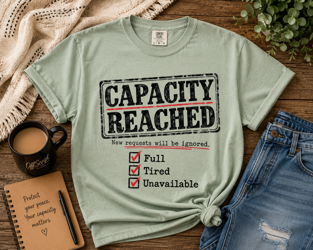 Capacity Reached Tee