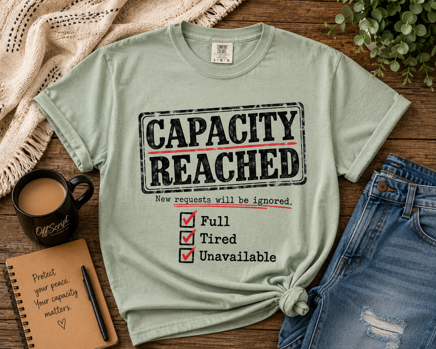 Capacity Reached Tee