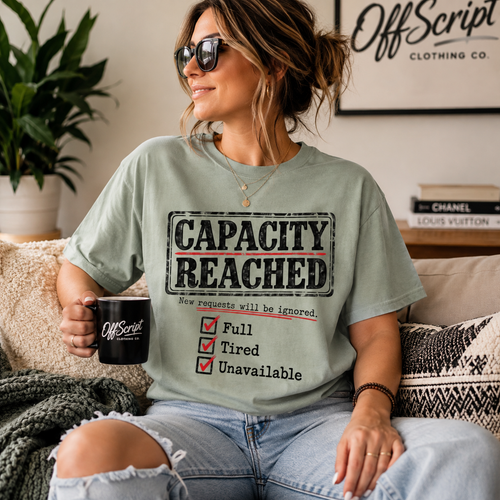 Capacity Reached Tee