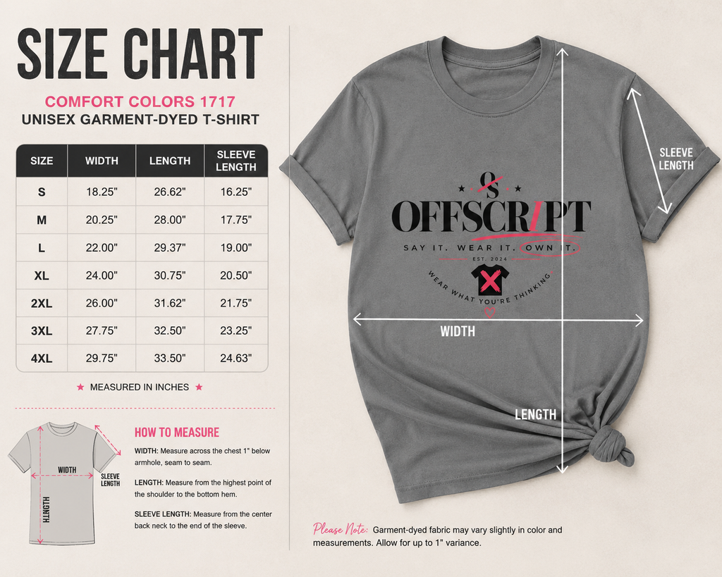 OffScript Signature Logo Tee
