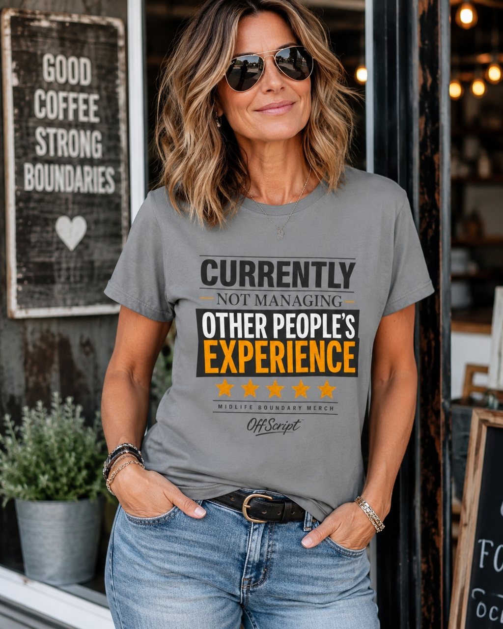 Currently Not Managing Other People’s Experience Tee