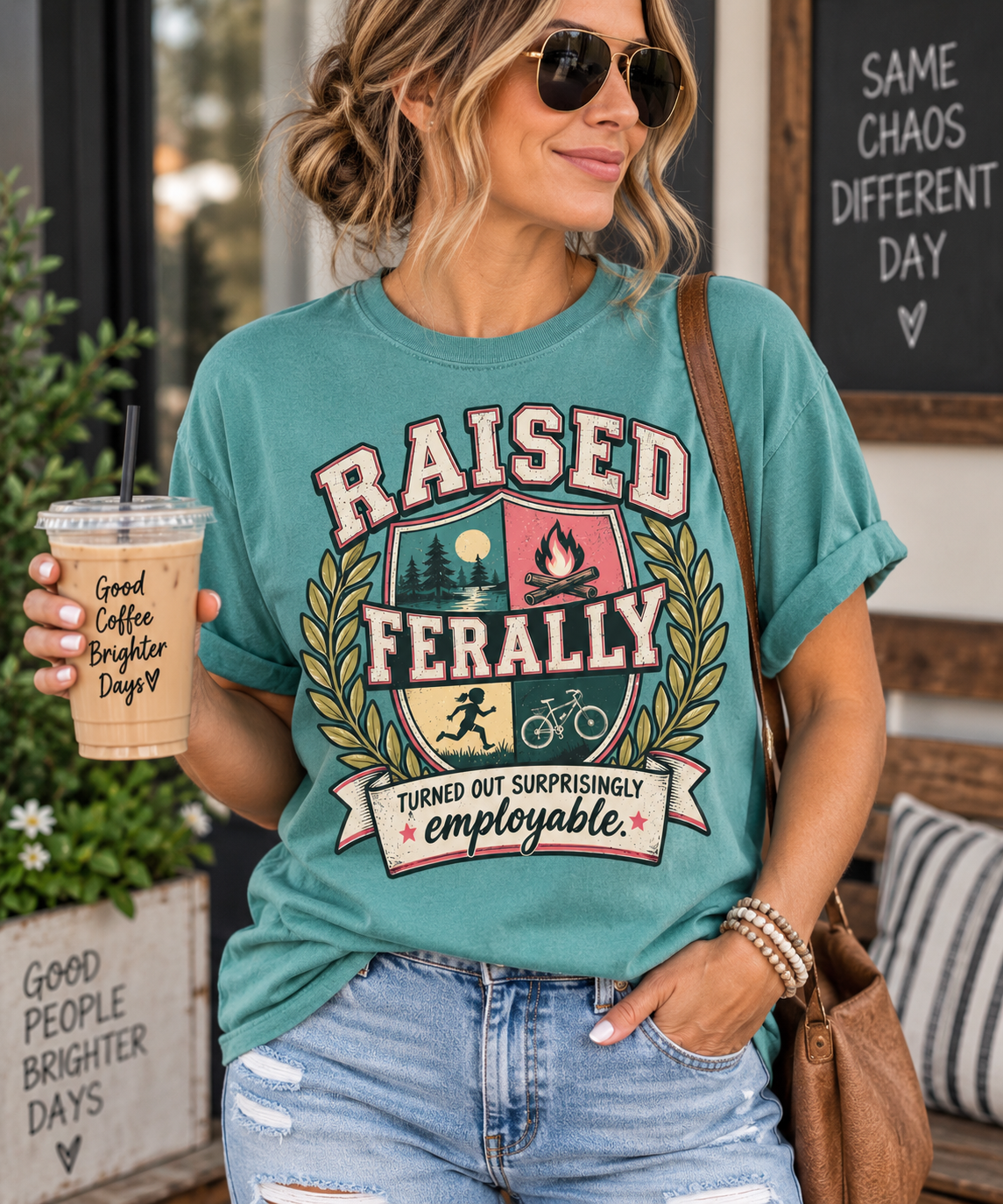 RAISED FERALLY Tee