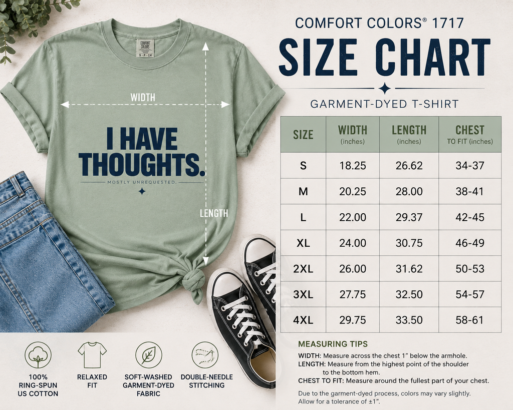 I Have Thoughts Tee