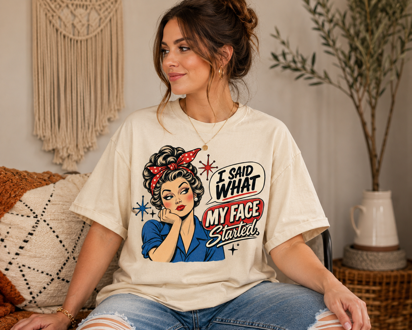 I Said What My Face Started