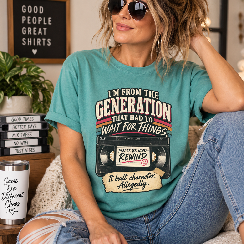 I’m From the Generation That Had to Wait Tee